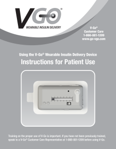 Vgo Resources & Support | V-Go All-in-One Insulin Delivery